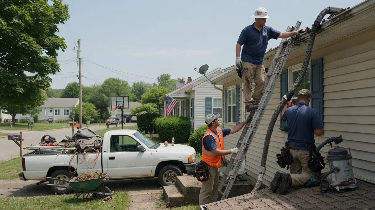 Gutter Installation in Cloverdale, OH near me